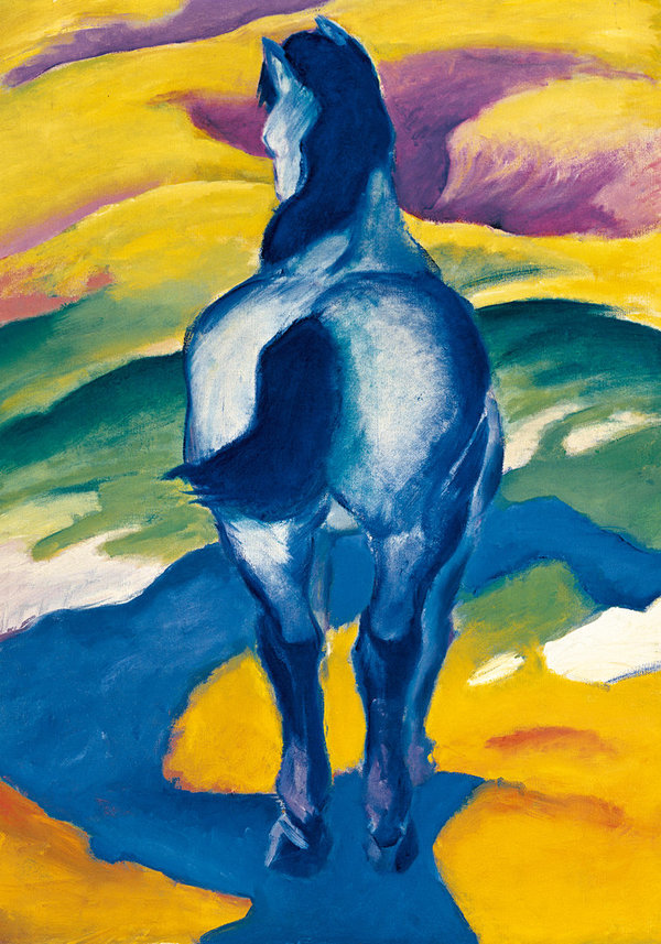 Blaues Pferd II