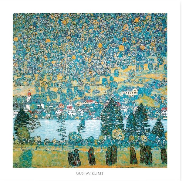 Gustav Klimt - Pendio montano a Unterach