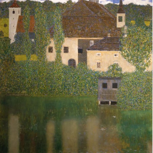 Gustav Klimt - Schlosskammer am Attersee