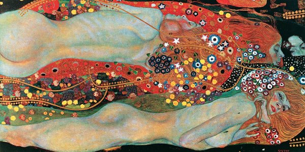 Gustav Klimt - Wasserschlange II
