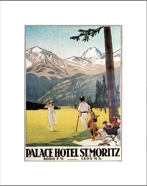 Palace Hotel St. Moritz, 1922