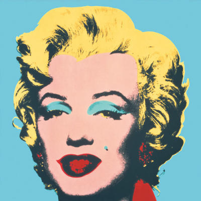 Marilyn, 1967 (on blue ground)