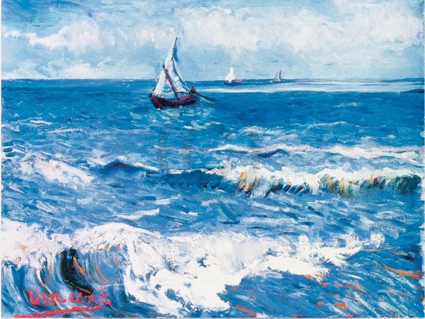 Vincent van Gogh - Peassagio marino
