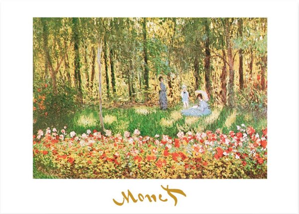 Claude Monet - La familie dïartiste