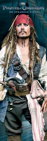 Jack Sparrow - fremde Gezeiten (Tür)