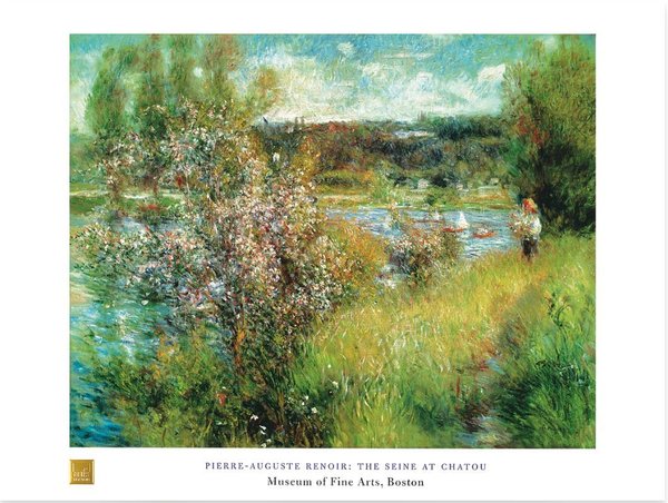 Auguste Renoir - The Seine at Chatou