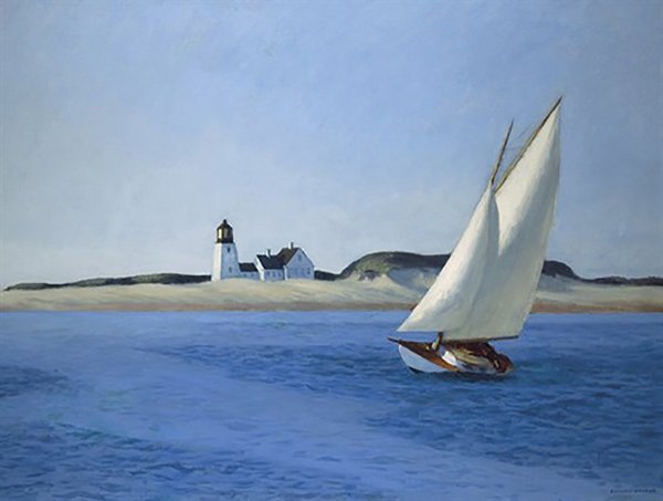 Edward Hopper - The long leg
