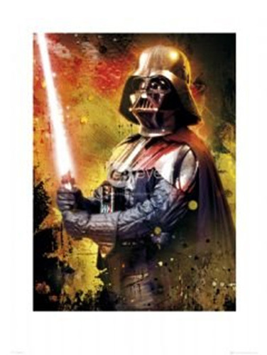 Star Wars darth Vader splatter