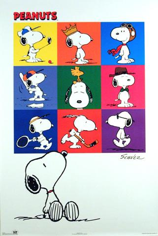 9 x Snoopy