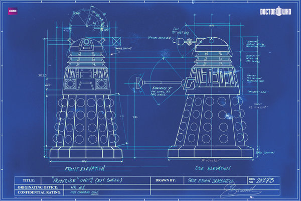 Doctor Who - Dalek Blueprint