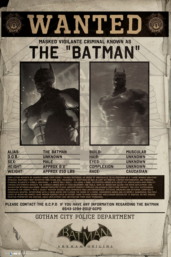 Batman Arkham Origins - Wanted