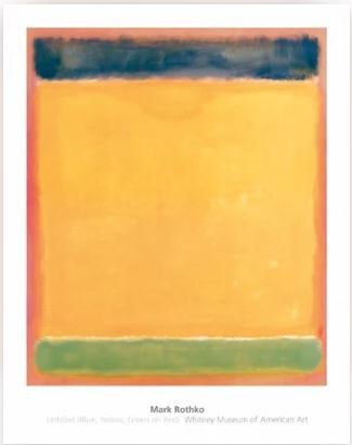 Mark Rothko - Untitled (Blue, Yellow, Green, Red)