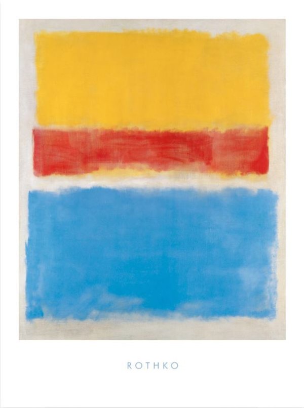 Mark Rothko - Untitled (Yellow-Red and Blue)