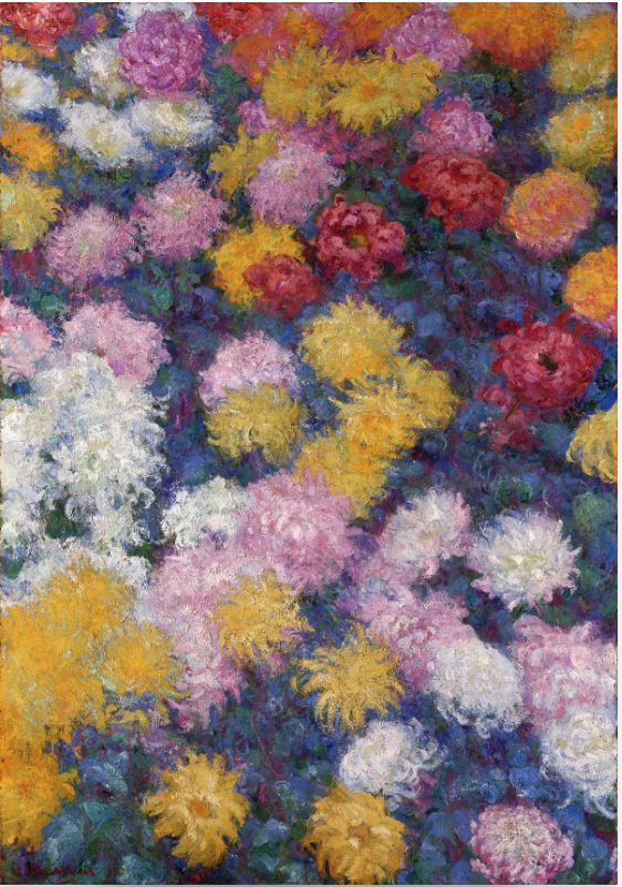 Claude Monet - Chrysanthemen II