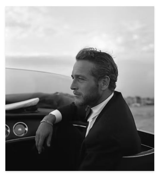 Paul Newman Portrait