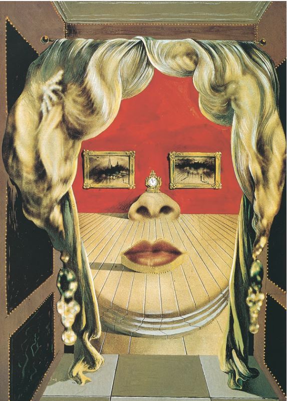 Salvador Dali - Il volto di Mae West