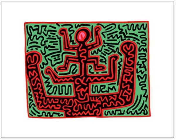 Keith Haring - Untitled , KH07