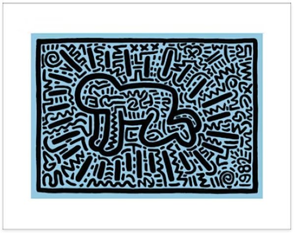 Keith Haring - Untitled (baby)