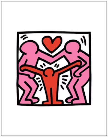 Keith Haring - Untitled (family)