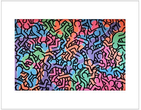Keith Haring - Untitled , 1985 (figures)