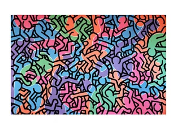 Keith Haring - Untitled , 1985 (figures)