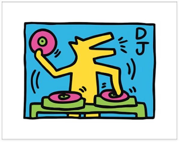 Keith Haring - Untitled , 1981 (tv)
