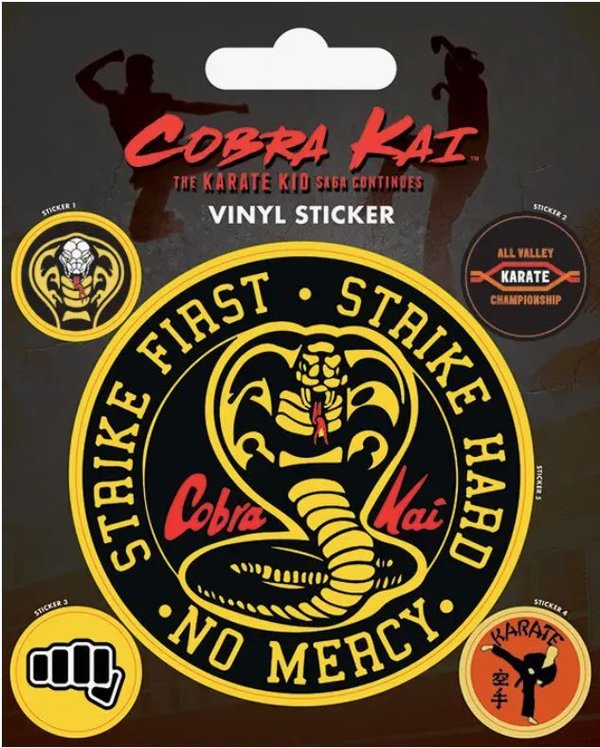 COBRA KAI - Strike hard (Sticker Set)